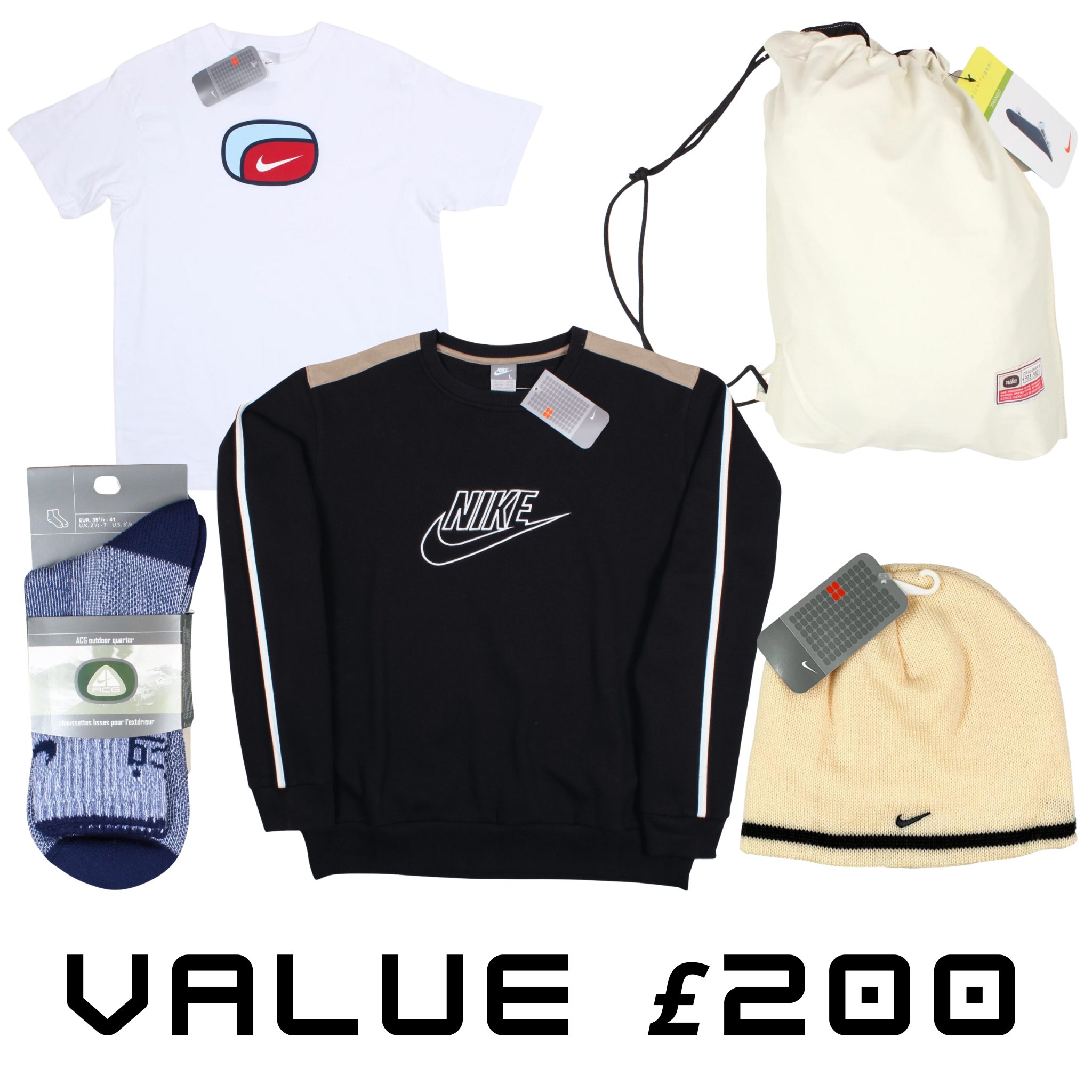 TILT EXCLUSIVE £200 DEADSTOCK BUNDLE MENS SMALL