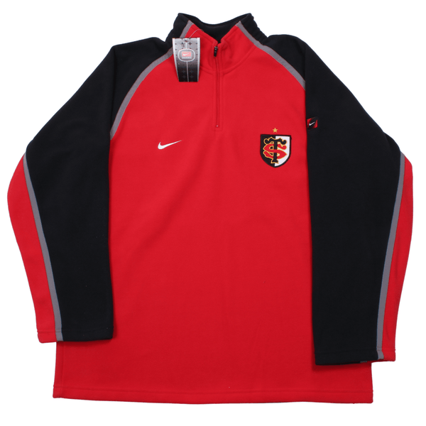 Vintage Nike Toulouse 1/4 Zipped Fleece (M) BNWT