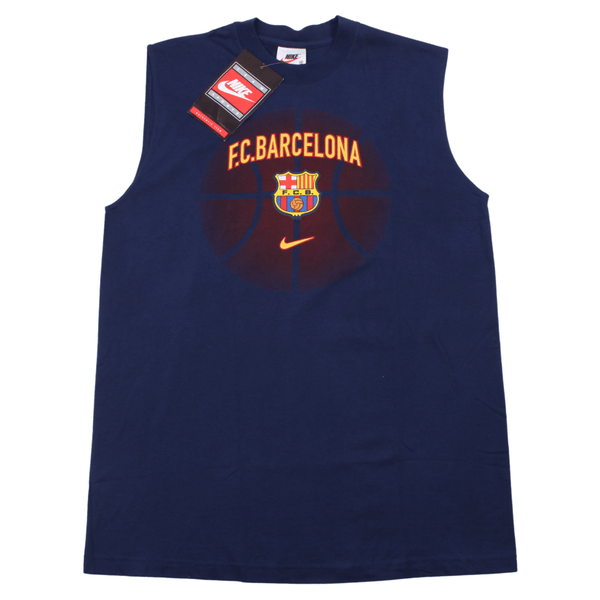 Vintage FC Barcelona Vest (M) BNWT