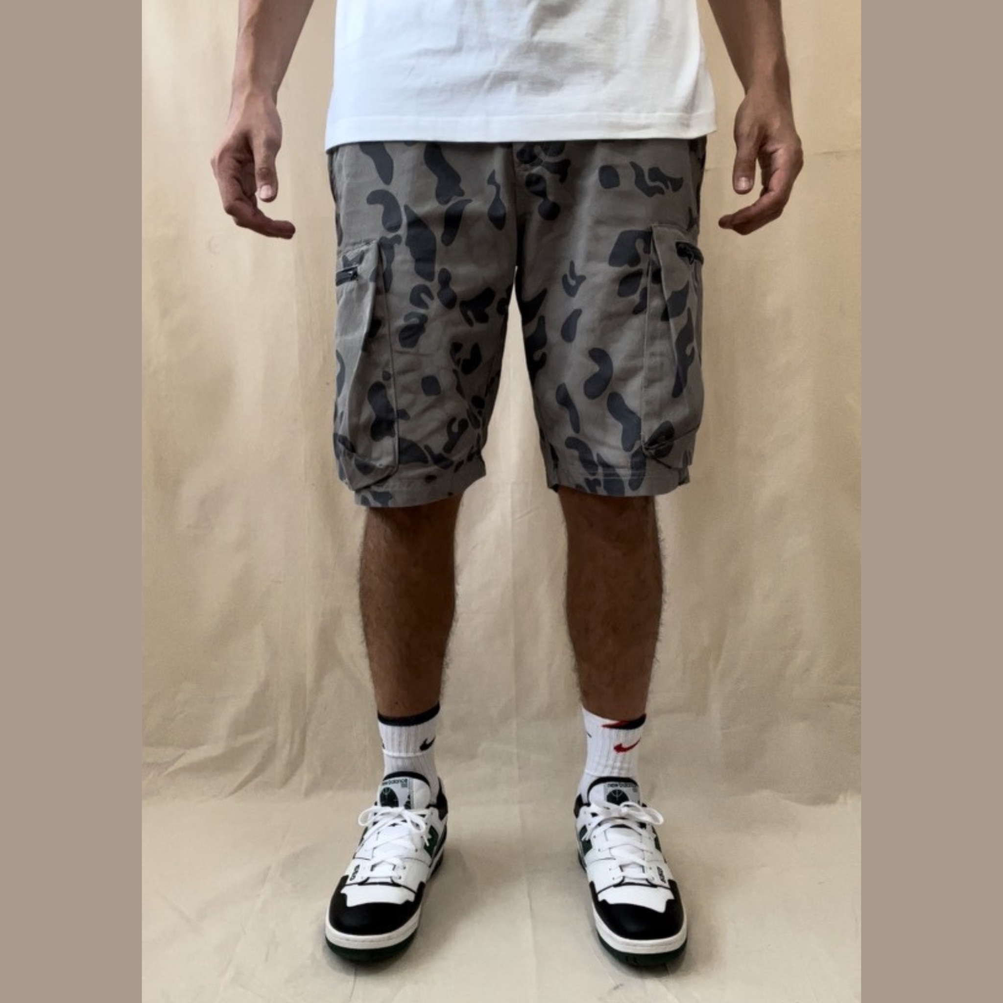 Nike camo cargo shorts online