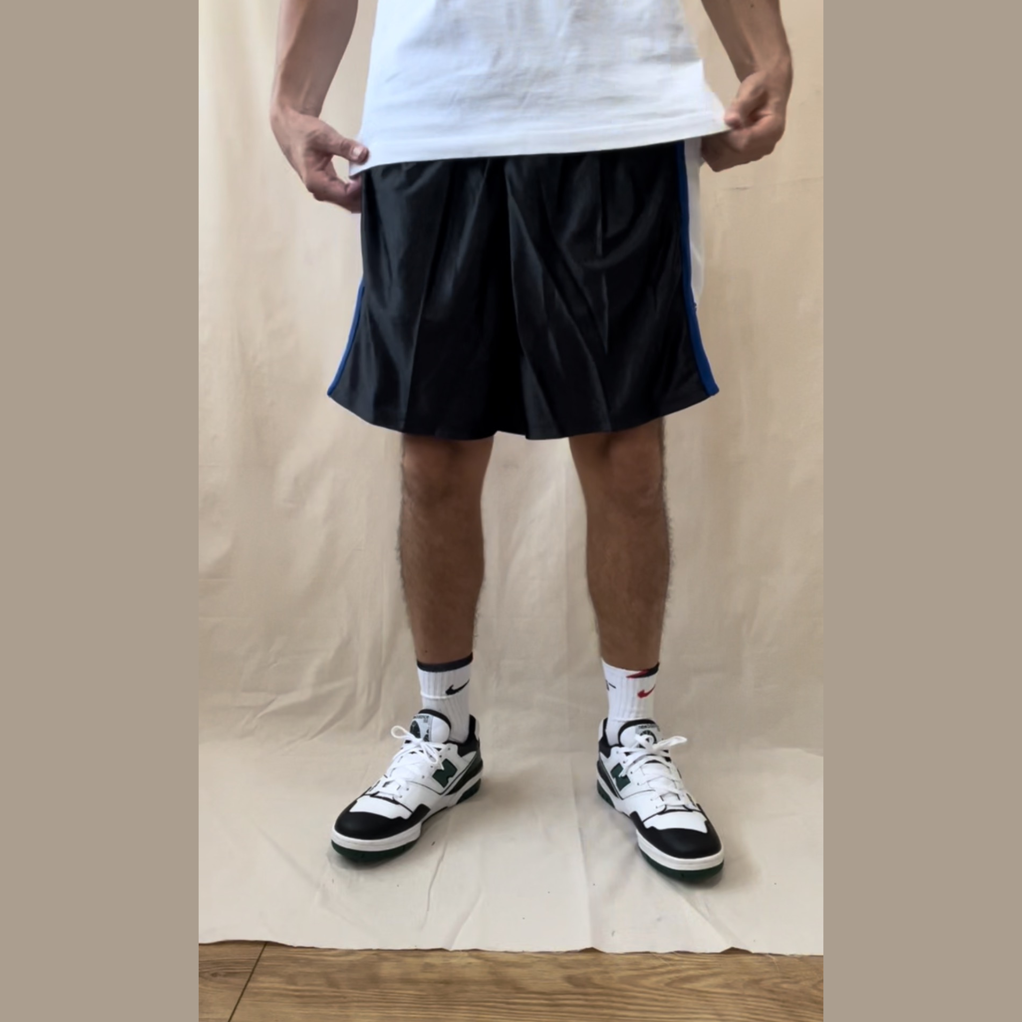 Vintage nike basketball sales shorts