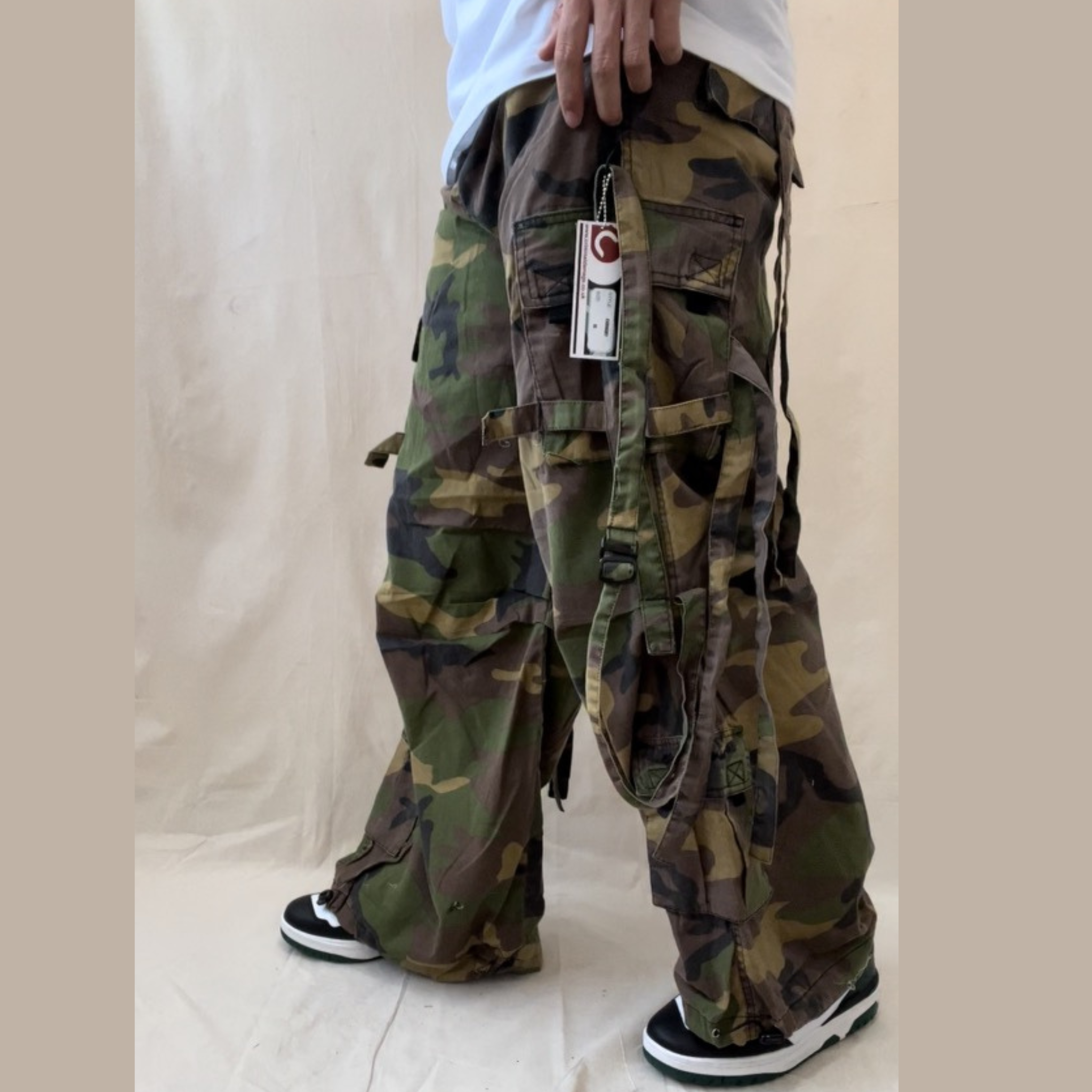 Vintage Parachute Y2K Cargo Bottoms BNWT