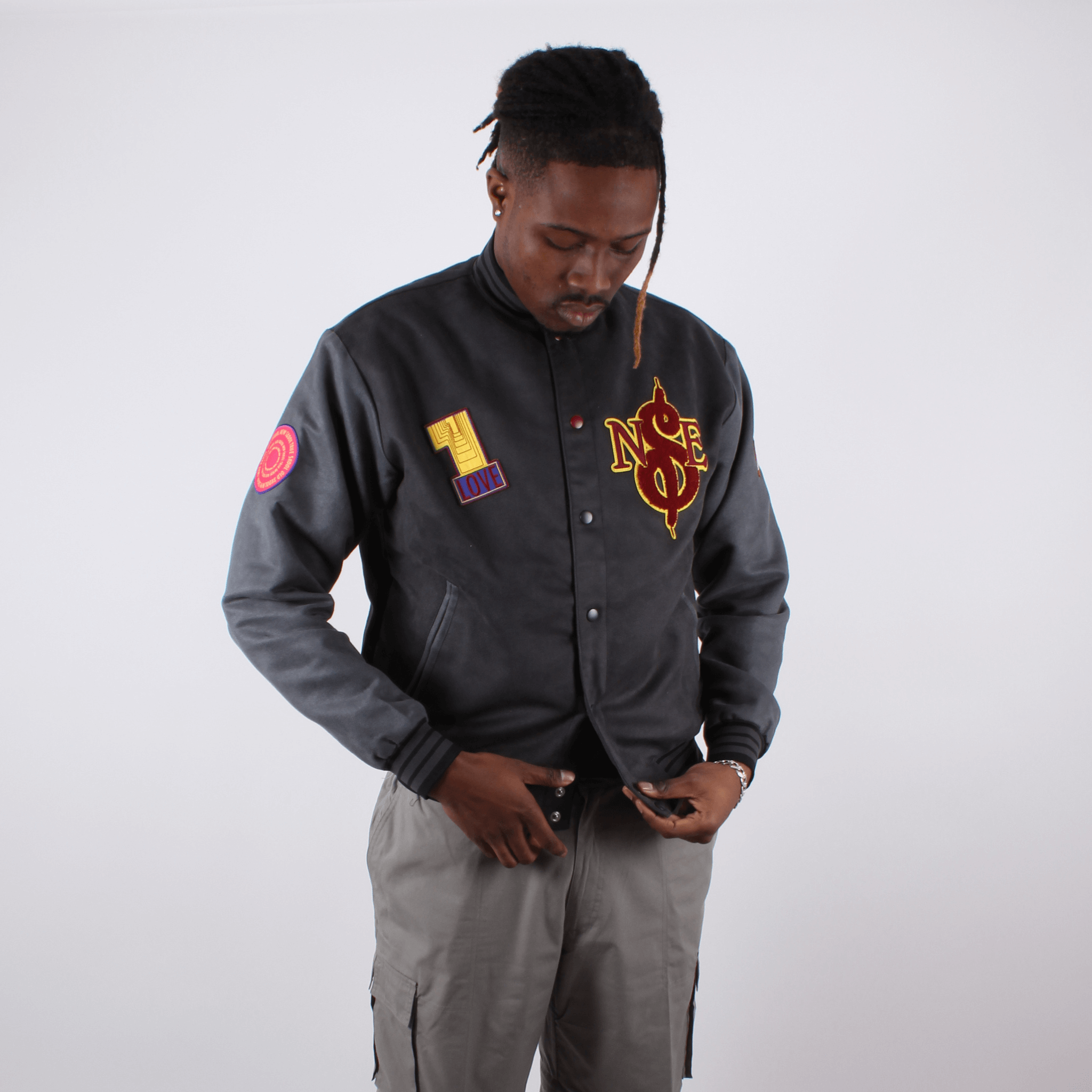 Vintage nike varsity sales jacket