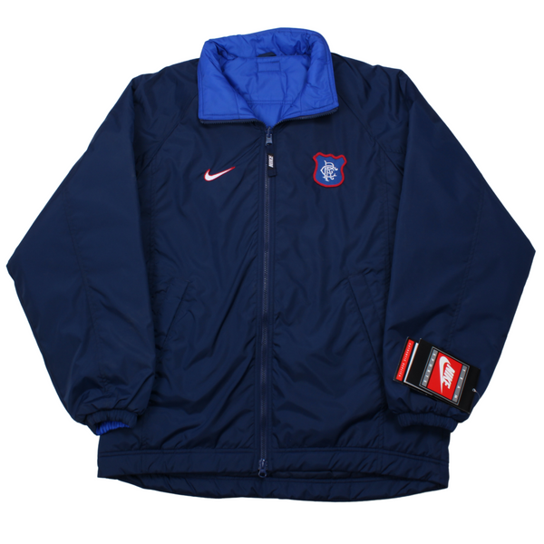 Vintage Nike Rangers FC Reversible Jacket (S) BNWT