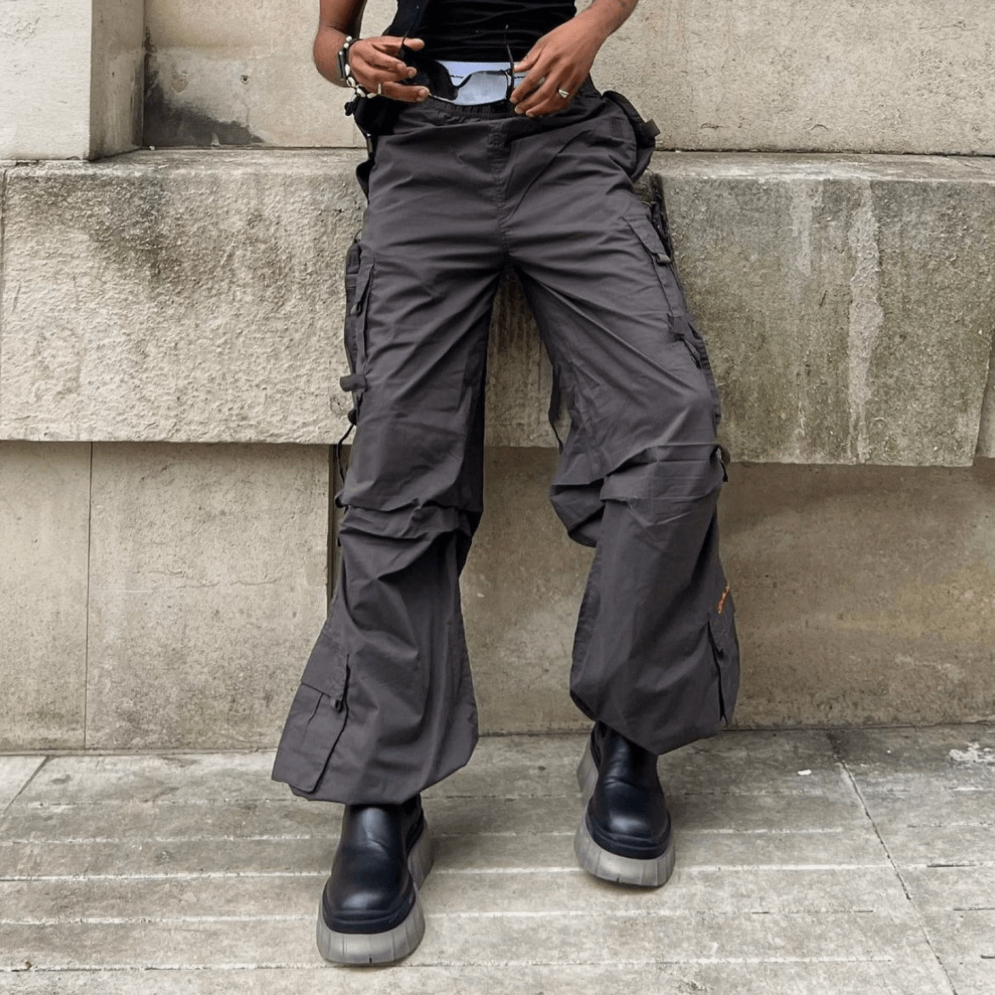 Vintage Parachute Y2K Cargo Bottoms BNWT